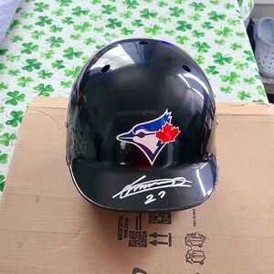 Toronto Blue Jays Batting Helmet signed by All-Star Vladimir Guerrero Jr!